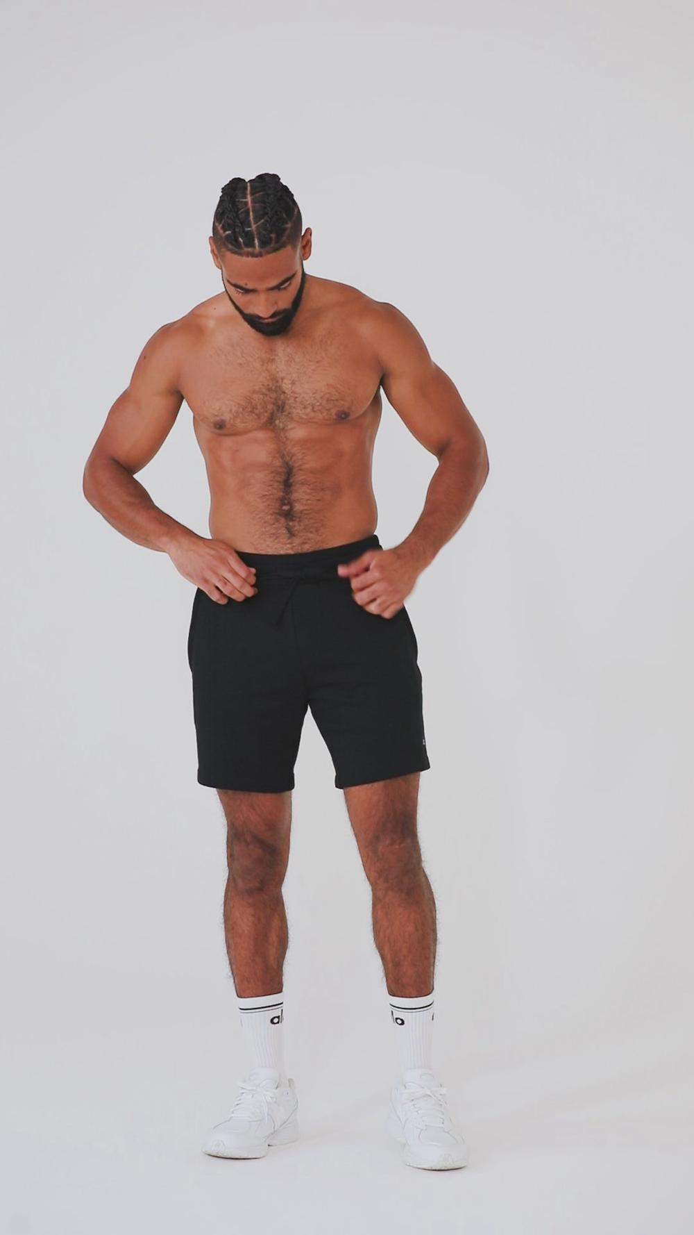 Alo Yoga Chill Uomo Short Gravel | Italia  UHP-861743