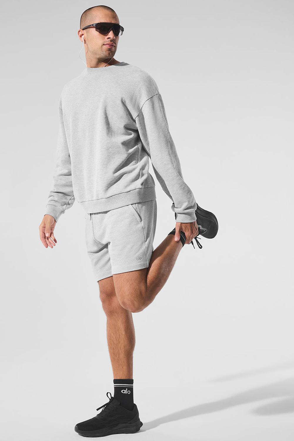 Alo Yoga Chill Uomo Short Grigie | Italia  VIG-687290