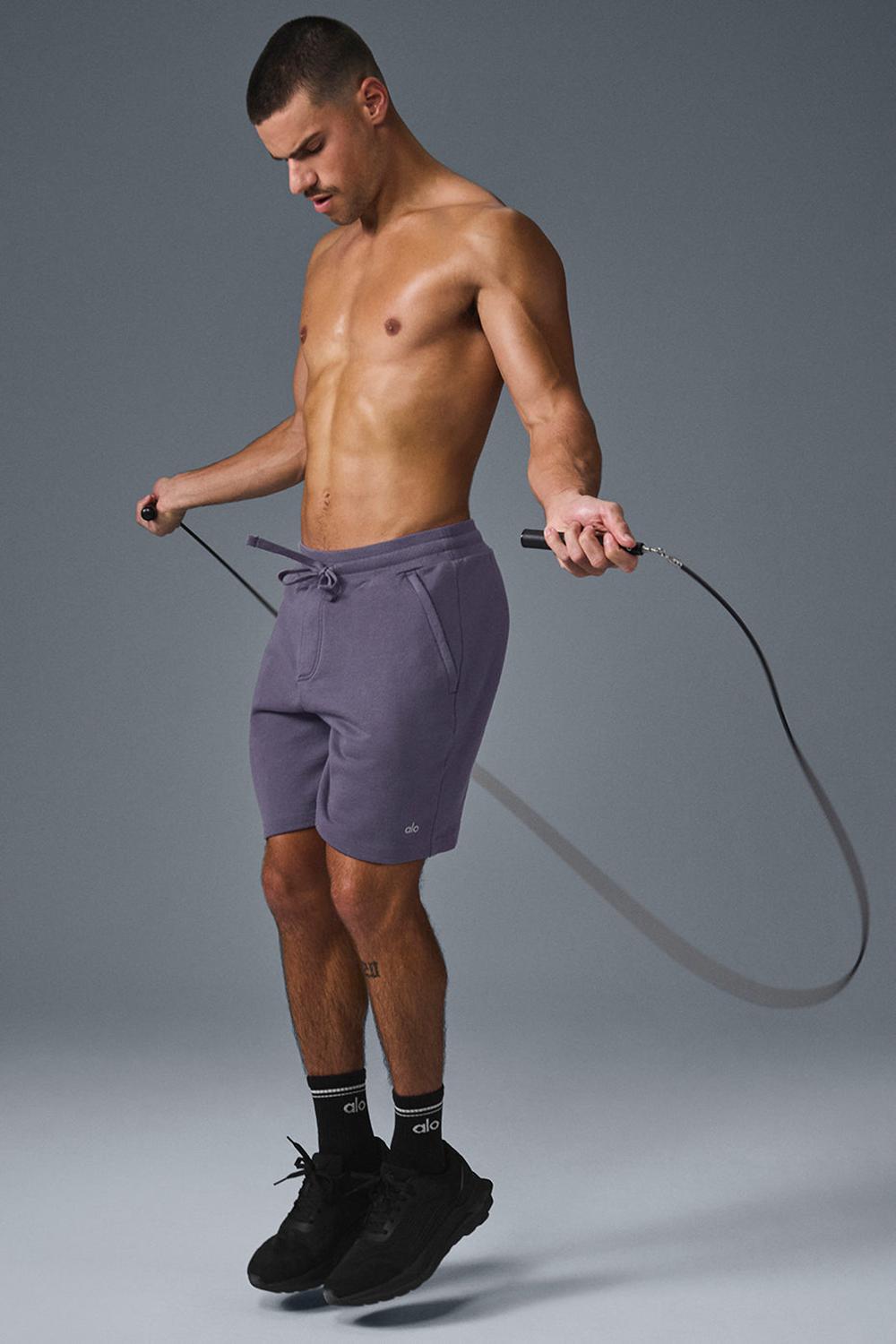 Alo Yoga Chill Uomo Short Italian Plum | Italia  AKG-458031