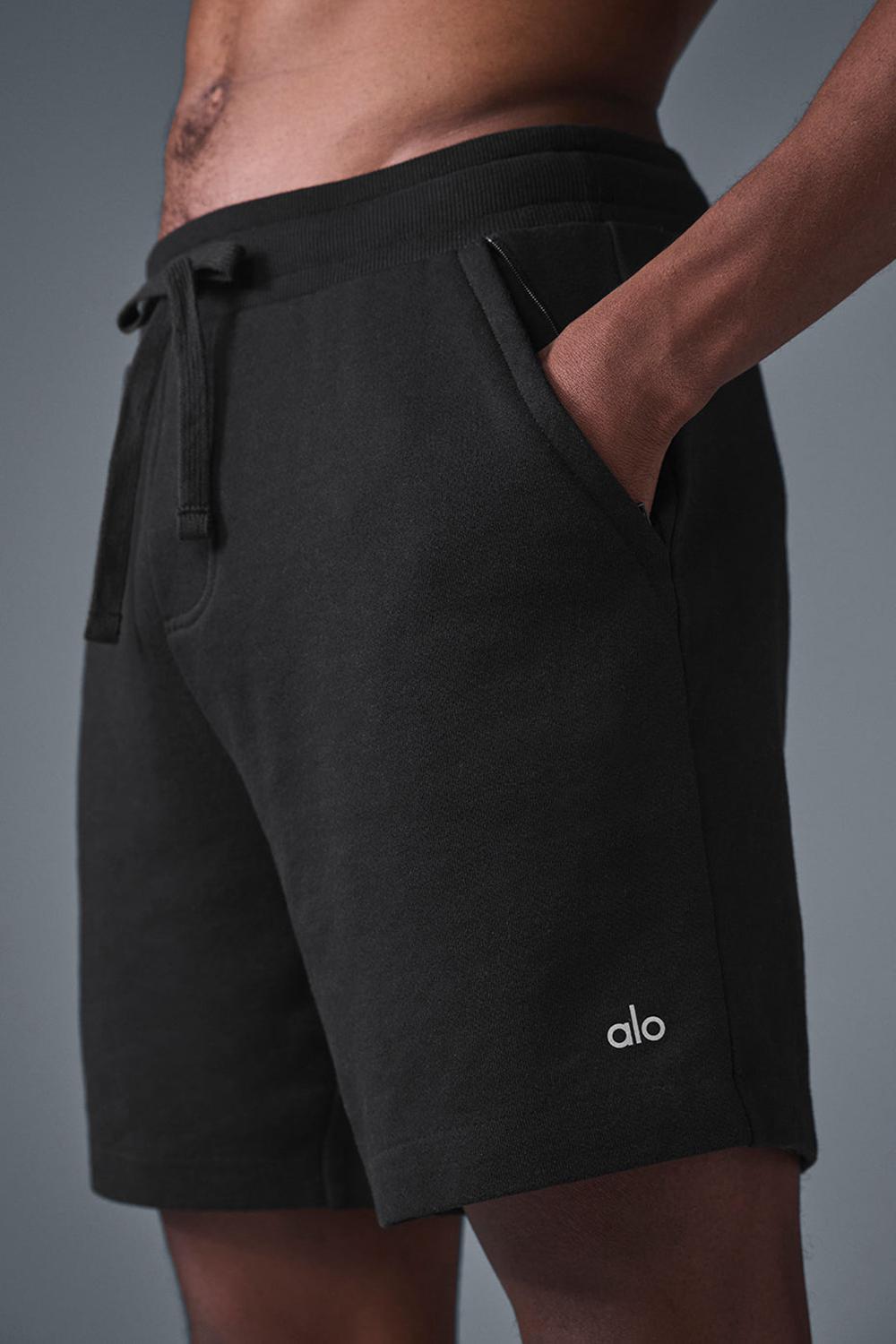 Alo Yoga Chill Uomo Short Nere | Italia  TEY-064382