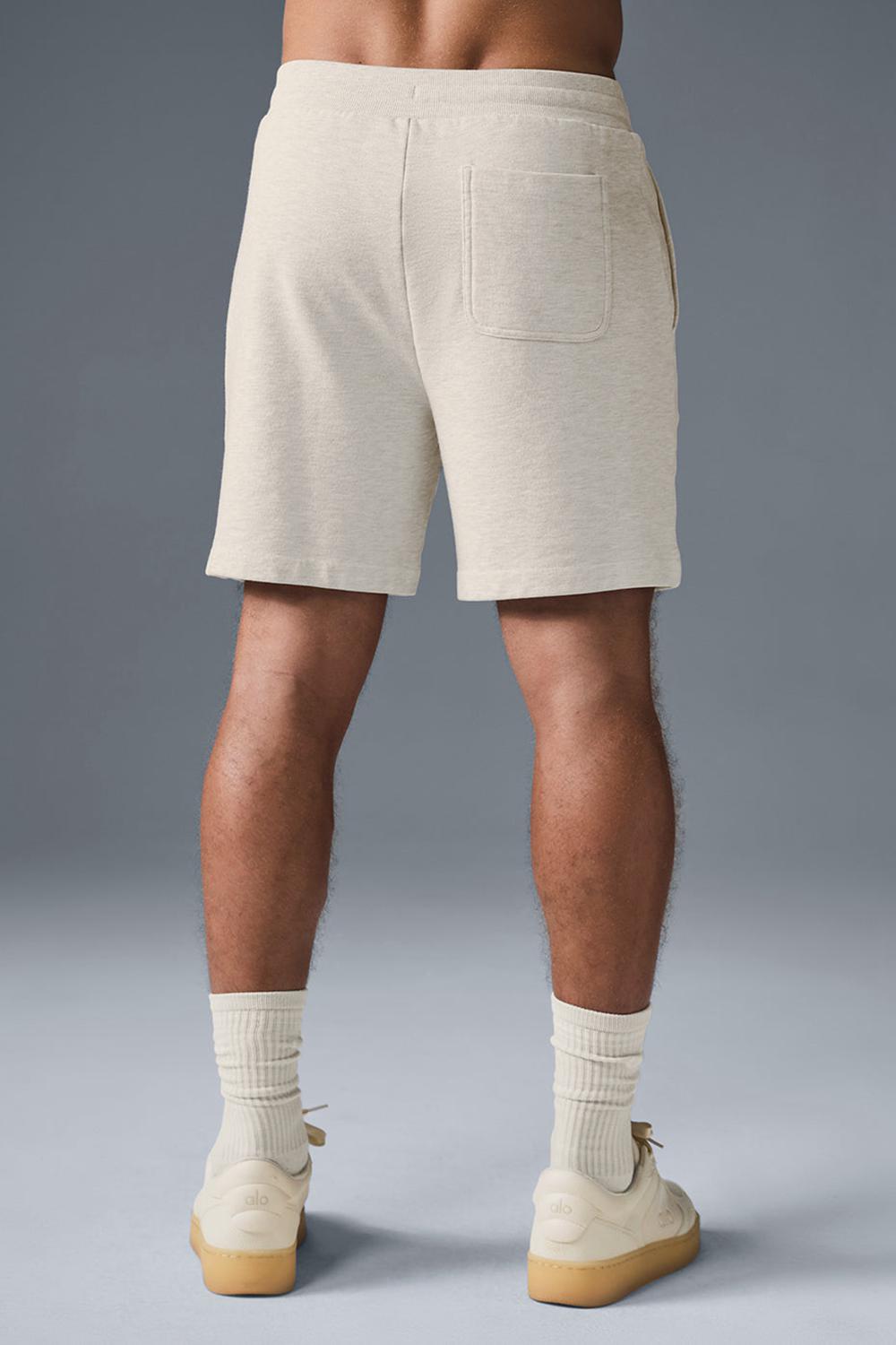 Alo Yoga Chill Uomo Short Oatmeal Heather | Italia  IYD-790231