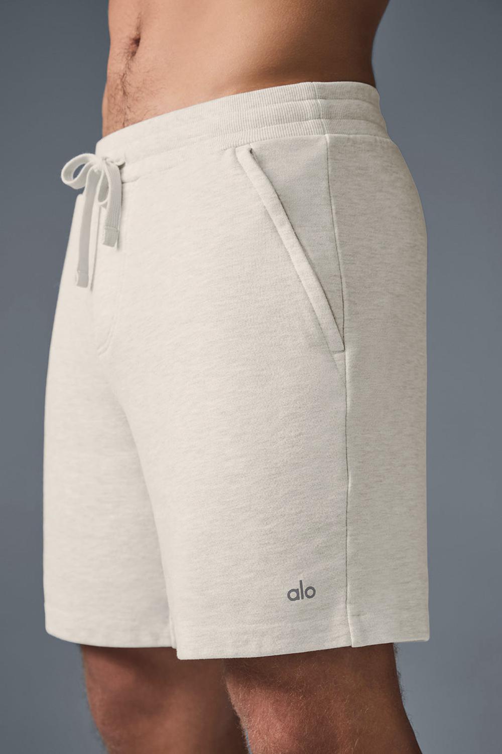 Alo Yoga Chill Uomo Short Oatmeal Heather | Italia  IYD-790231