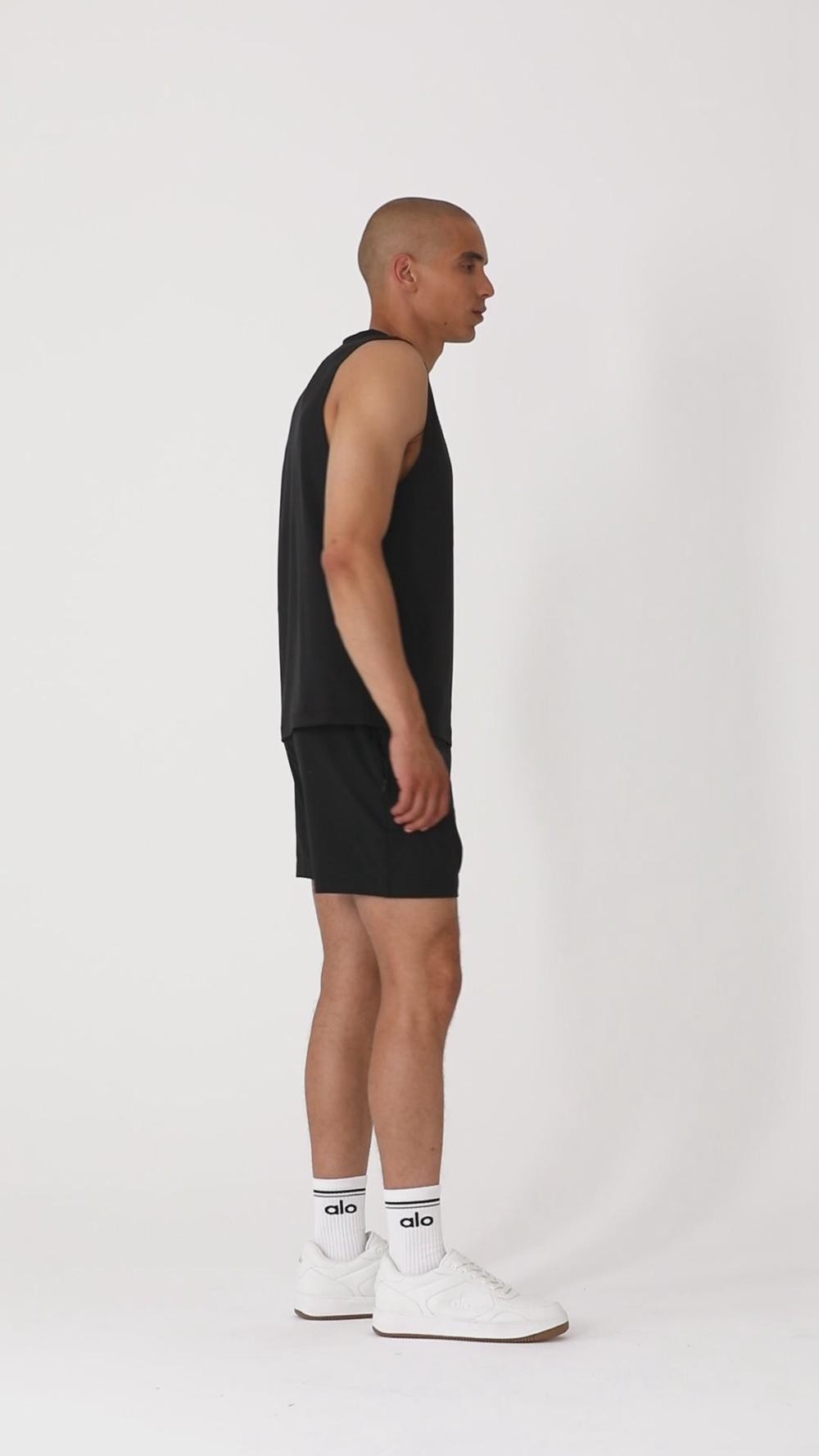 Alo Yoga Conquer Muscle Uomo Tank Chestnut | Italia  ORU-732046