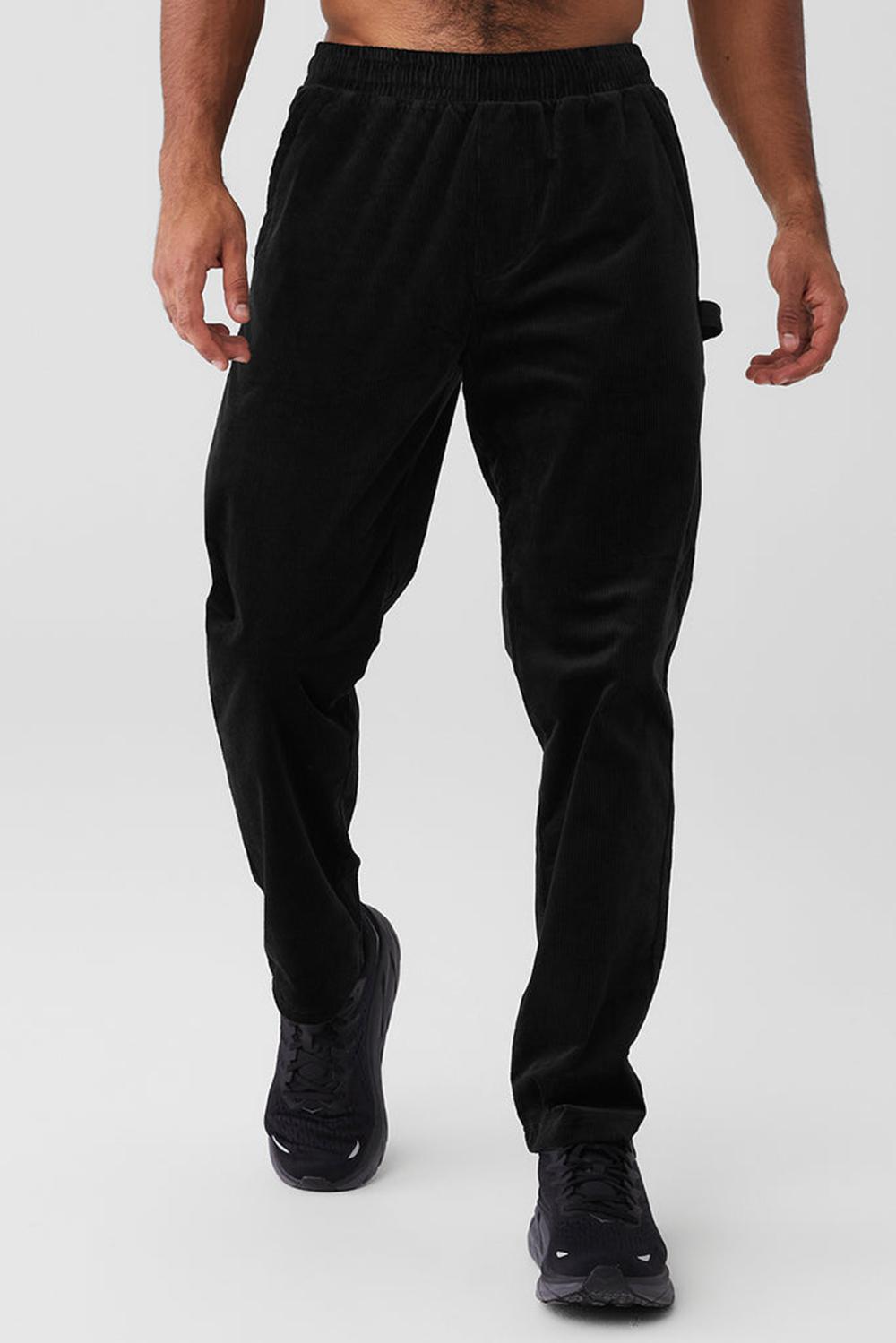 Alo Yoga Corduroy District Uomo Sweatpant Nere | Italia  QKM-158702
