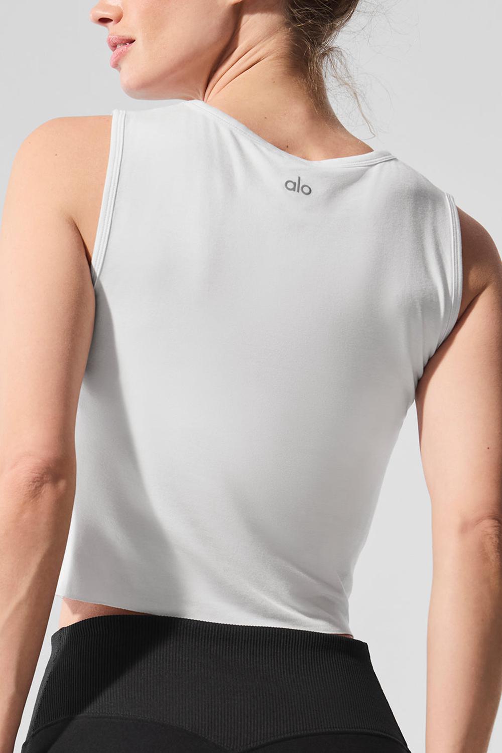 Alo Yoga Cover Tops Donna Tank Bianche | Italia  NLS-873906