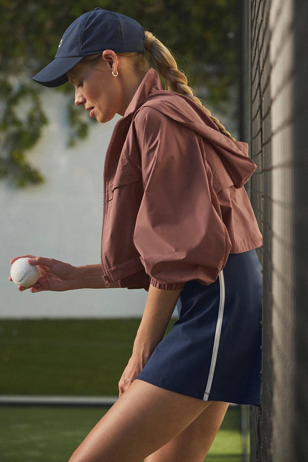 Alo Yoga Cropped Playmaker Donna Giacca Chestnut | Italia  AEQ-285049