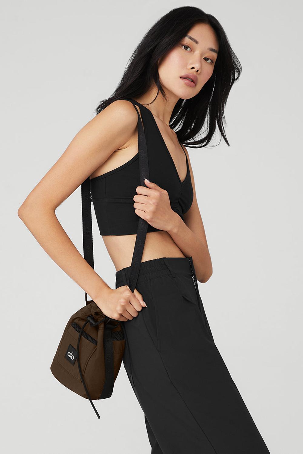 Alo Yoga Cross Body Donna Bucket Bag Nere | Italia  KBI-563278