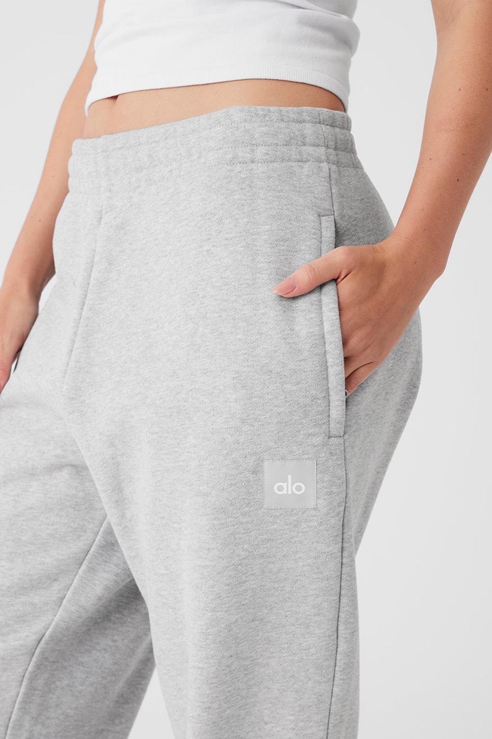 Alo Yoga Cuffed Renown Heavy Weight Donna Sweatpant Grigie | Italia  IGX-065482