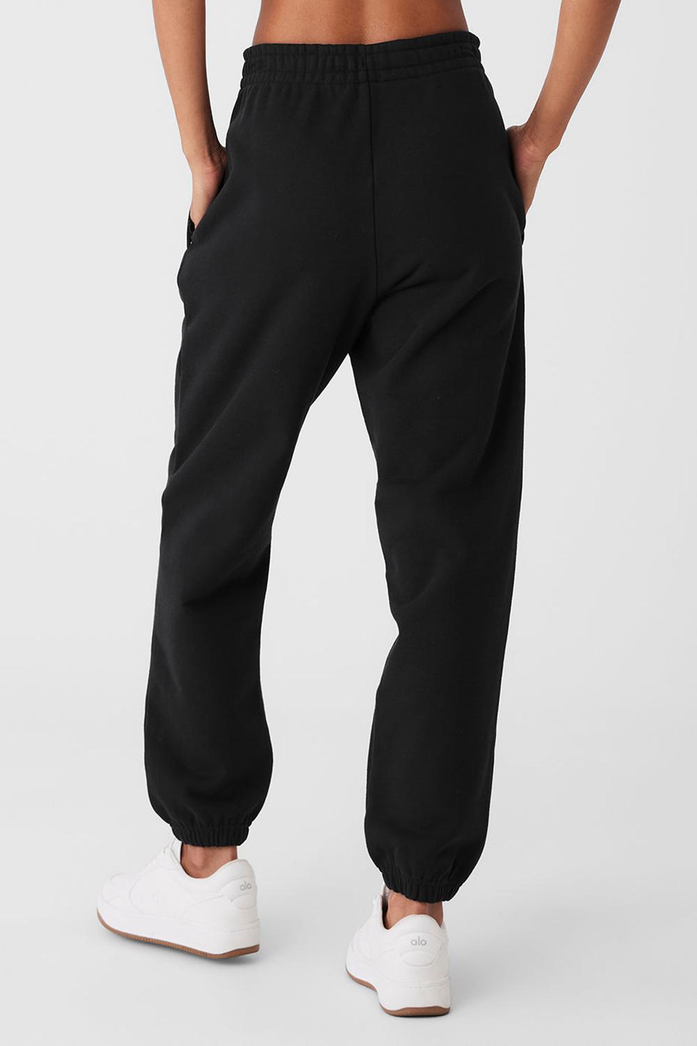 Alo Yoga Cuffed Renown Heavy Weight Donna Sweatpant Nere | Italia  EJV-872610