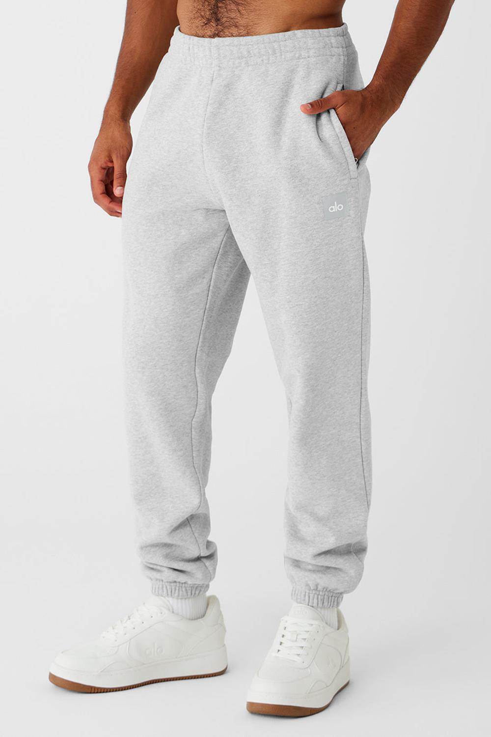Alo Yoga Cuffed Renown Heavy Weight Uomo Sweatpant Grigie | Italia  XDN-671328