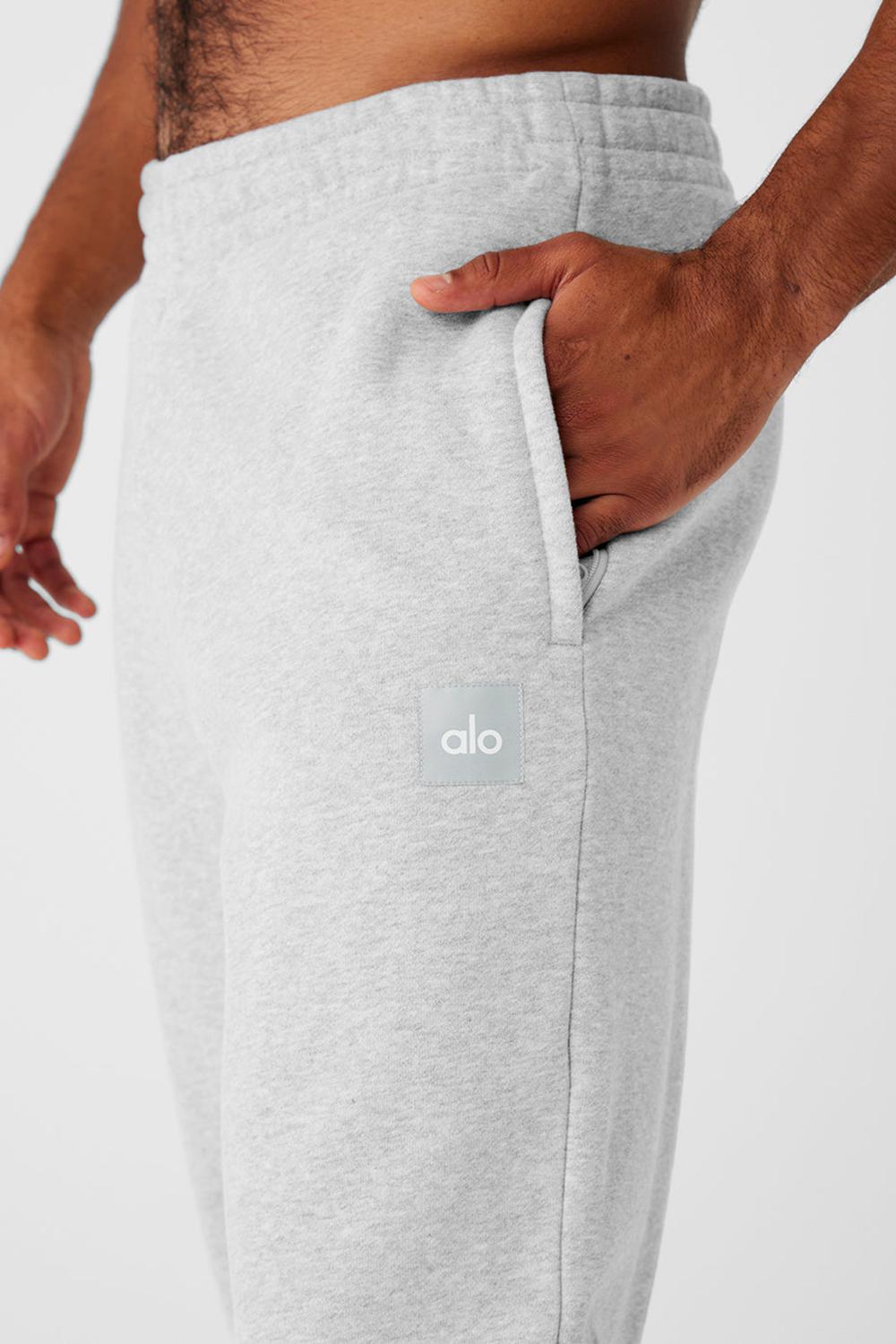 Alo Yoga Cuffed Renown Heavy Weight Uomo Sweatpant Grigie | Italia  XDN-671328