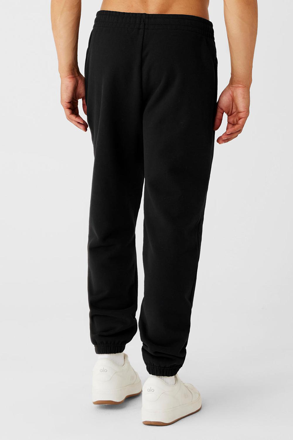 Alo Yoga Cuffed Renown Heavy Weight Uomo Sweatpant Nere | Italia  UZH-650984