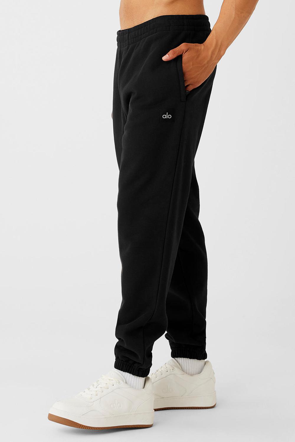 Alo Yoga Cuffed Renown Heavy Weight Uomo Sweatpant Nere | Italia  UZH-650984