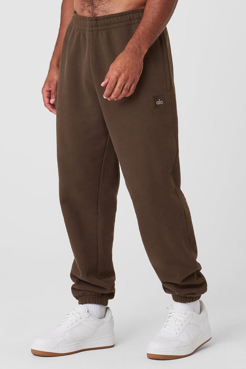 Alo Yoga Cuffed Renown Heavy Weight Uomo Sweatpant Espresso | Italia  ATH-415082