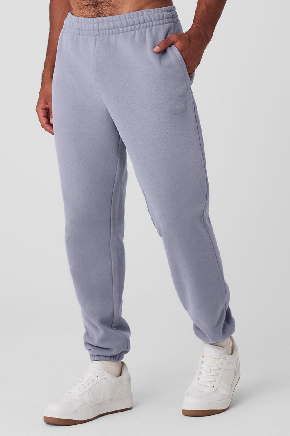Alo Yoga Cuffed Renown Heavy Weight Uomo Sweatpant Fog | Italia  WJZ-529764