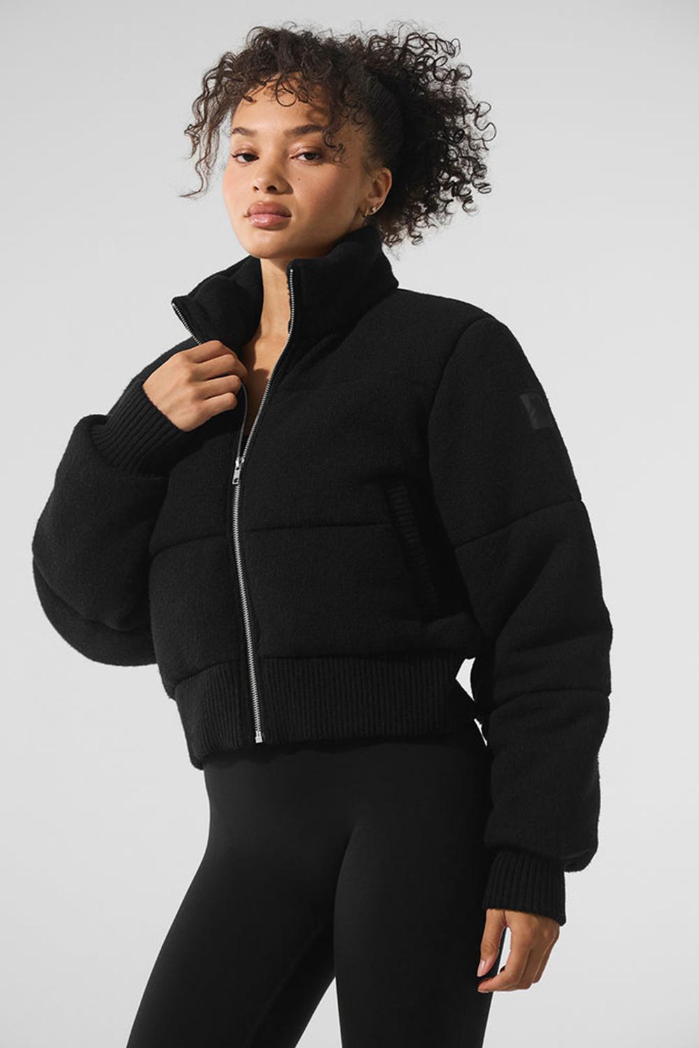 Alo Yoga Darling Sweater Donna Giacca Puffer Nere | Italia  PSD-851046
