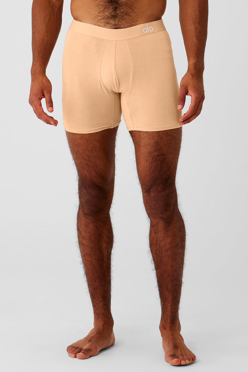 Alo Yoga Day and Night Uomo Boxer Champagne | Italia  JCT-853026