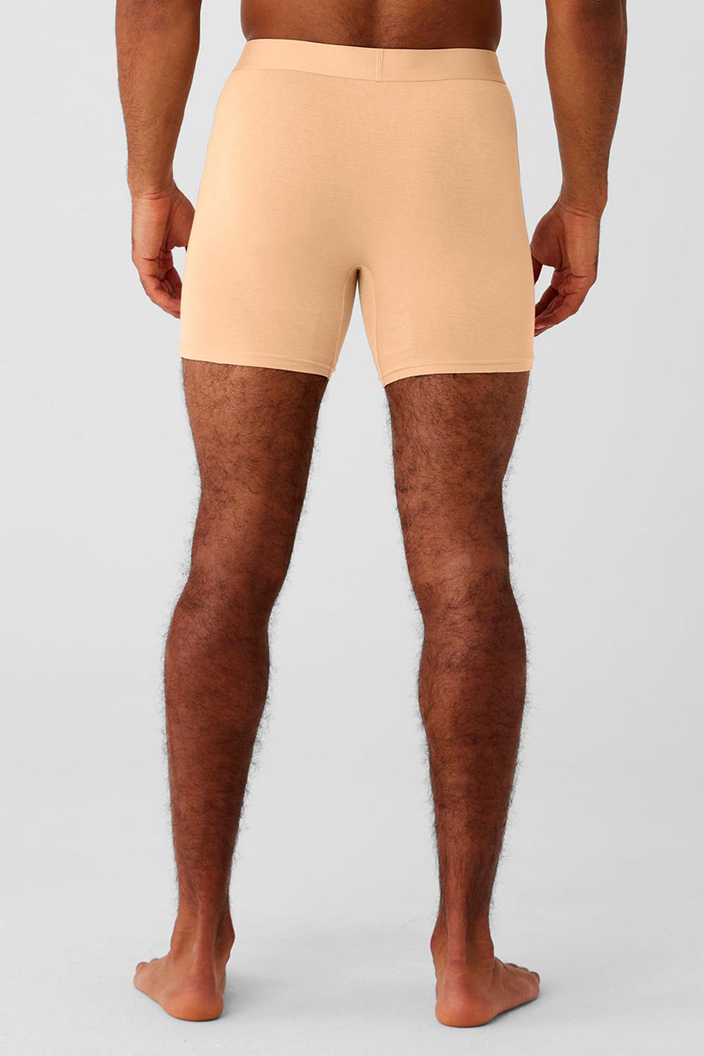 Alo Yoga Day and Night Uomo Boxer Champagne | Italia  JCT-853026