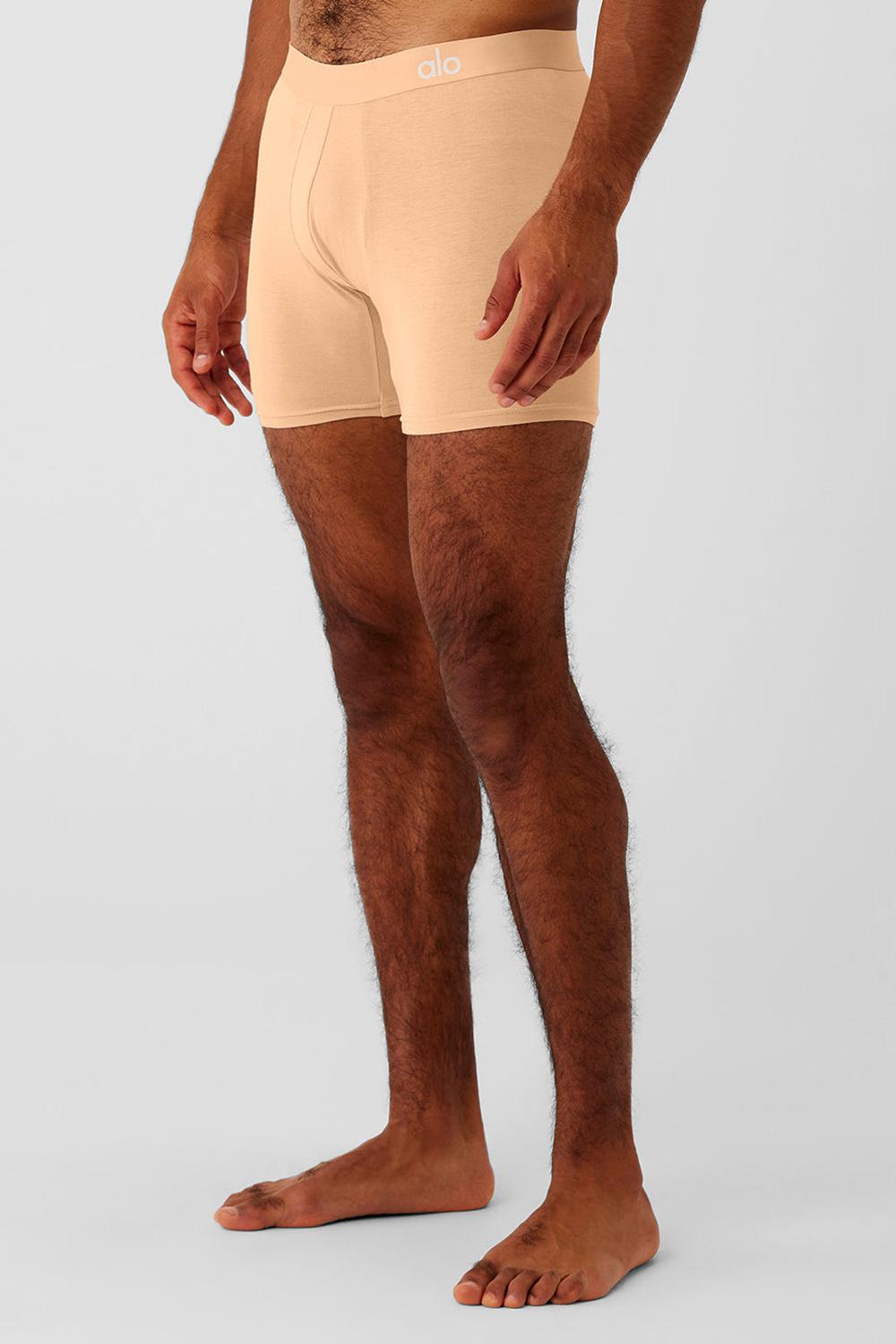 Alo Yoga Day and Night Uomo Boxer Champagne | Italia  JCT-853026
