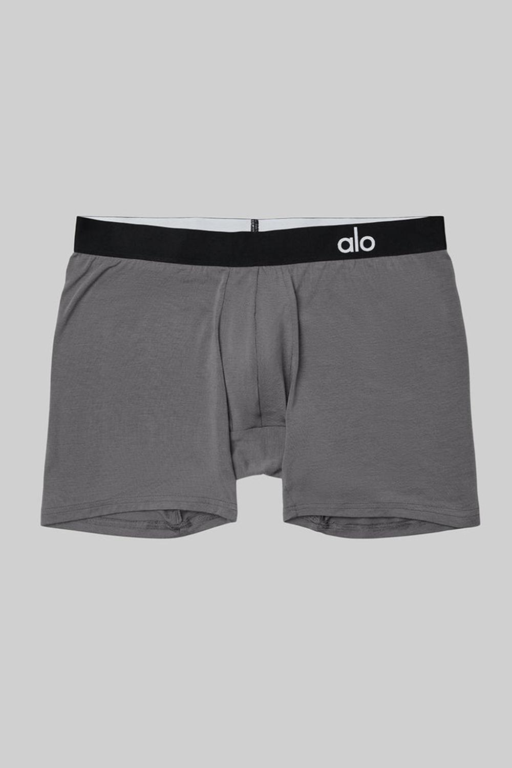 Alo Yoga Day and Night Uomo Boxer Grigie | Italia  OYX-650238