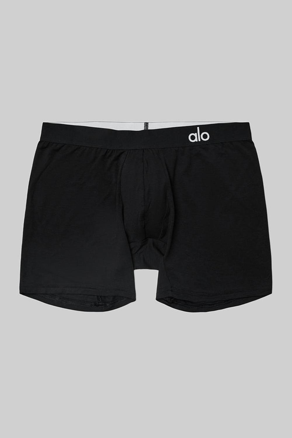Alo Yoga Day and Night Uomo Boxer Nere | Italia  OVP-961372