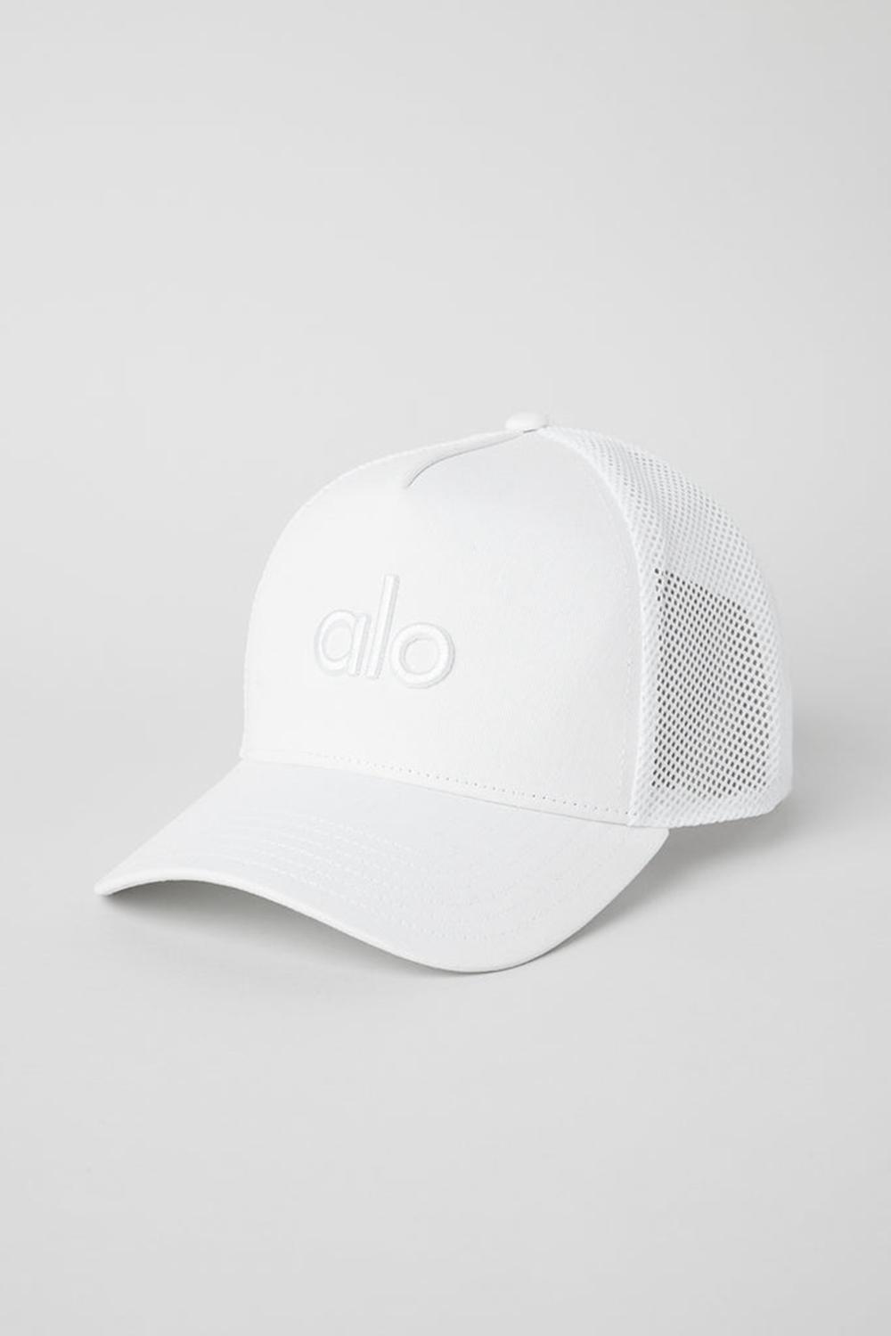 Alo Yoga District Donna Trucker Hat Bianche Bianche | Italia  UYJ-542368