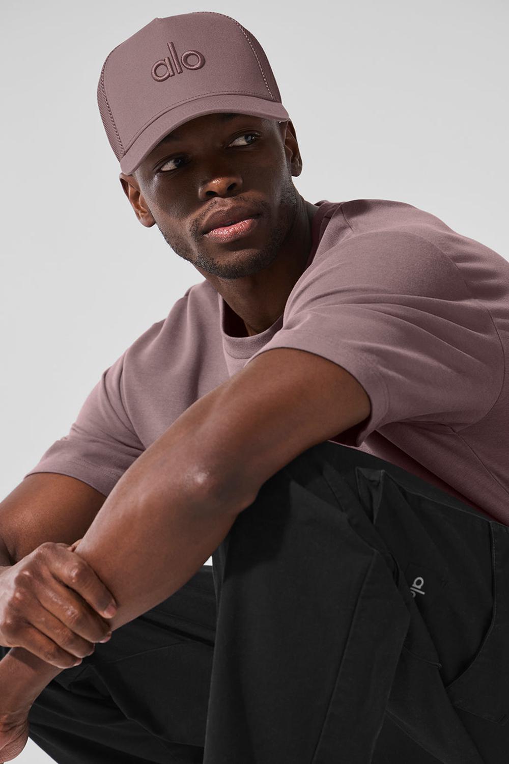 Alo Yoga District Uomo Trucker Hat Mushroom | Italia  RQC-541076