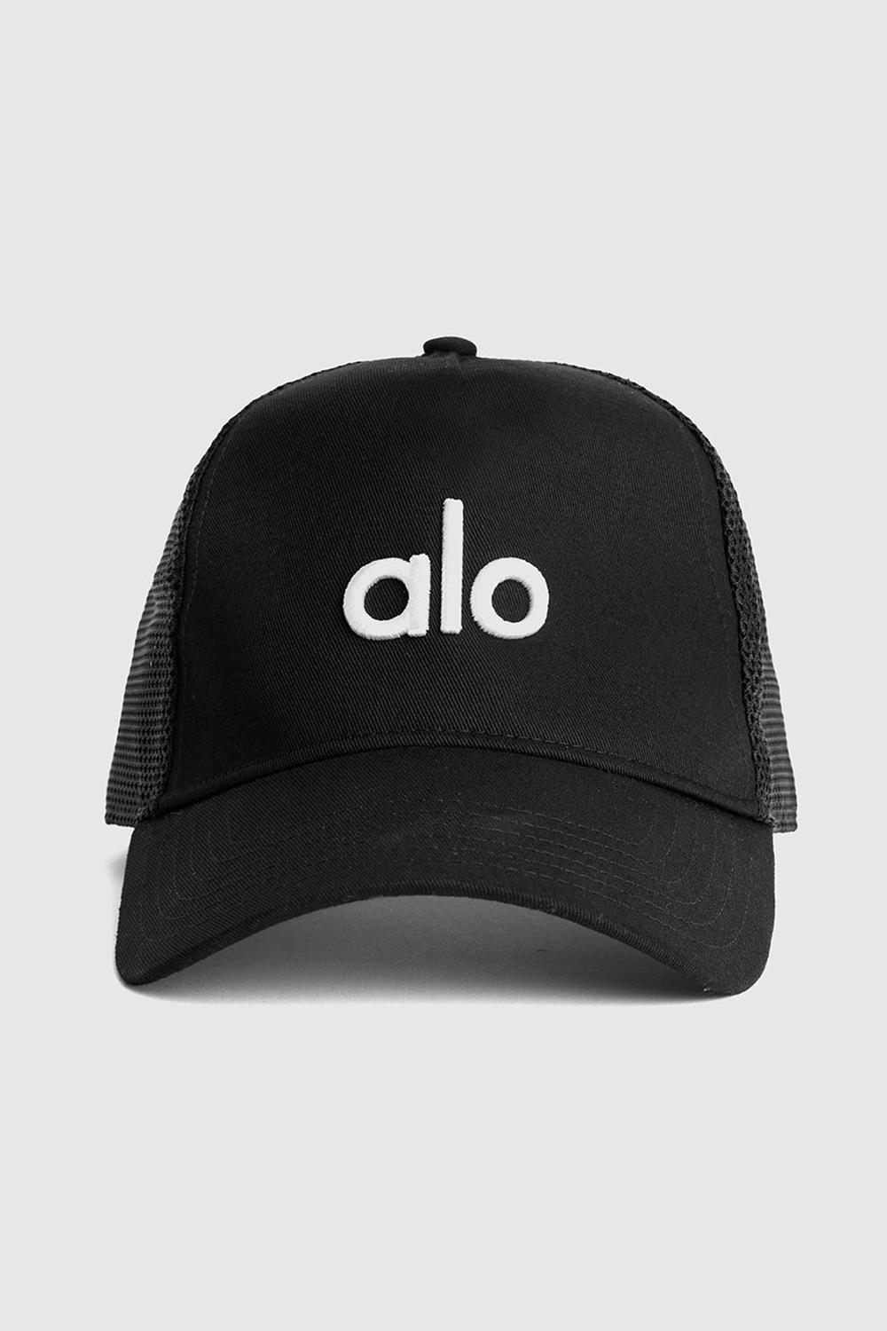 Alo Yoga District Uomo Trucker Hat Nere Bianche | Italia  MTB-513794