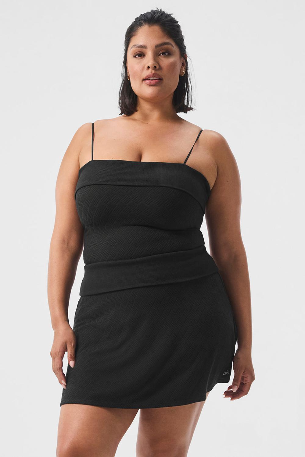 Alo Yoga Doubles Only Donna Bra Tank Nere | Italia  HFM-031289