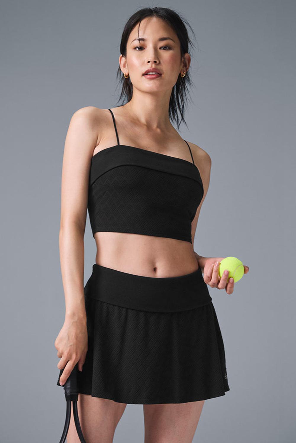 Alo Yoga Doubles Only Donna Bra Tank Nere | Italia  HFM-031289