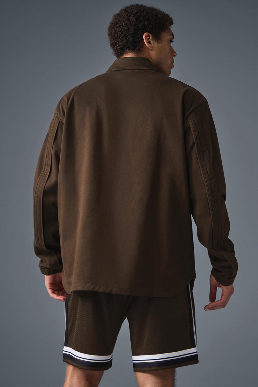Alo Yoga Edition Sueded Uomo Giacca Espresso | Italia  WMG-683170