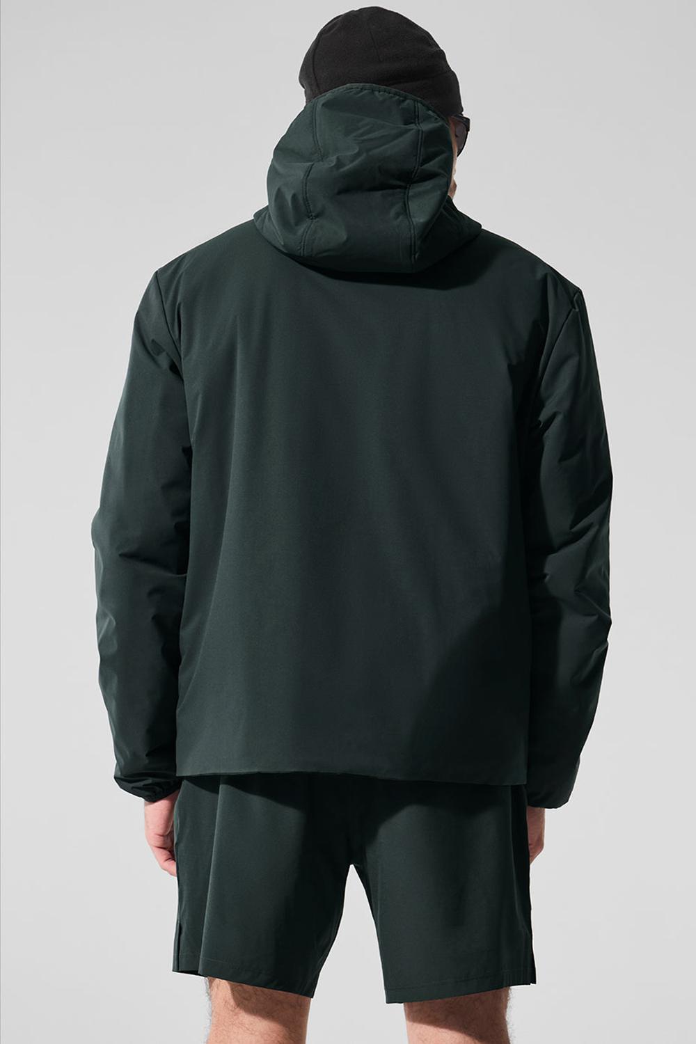 Alo Yoga Elemental Full-Zip Uomo Giacca Verdi | Italia  JCS-405867