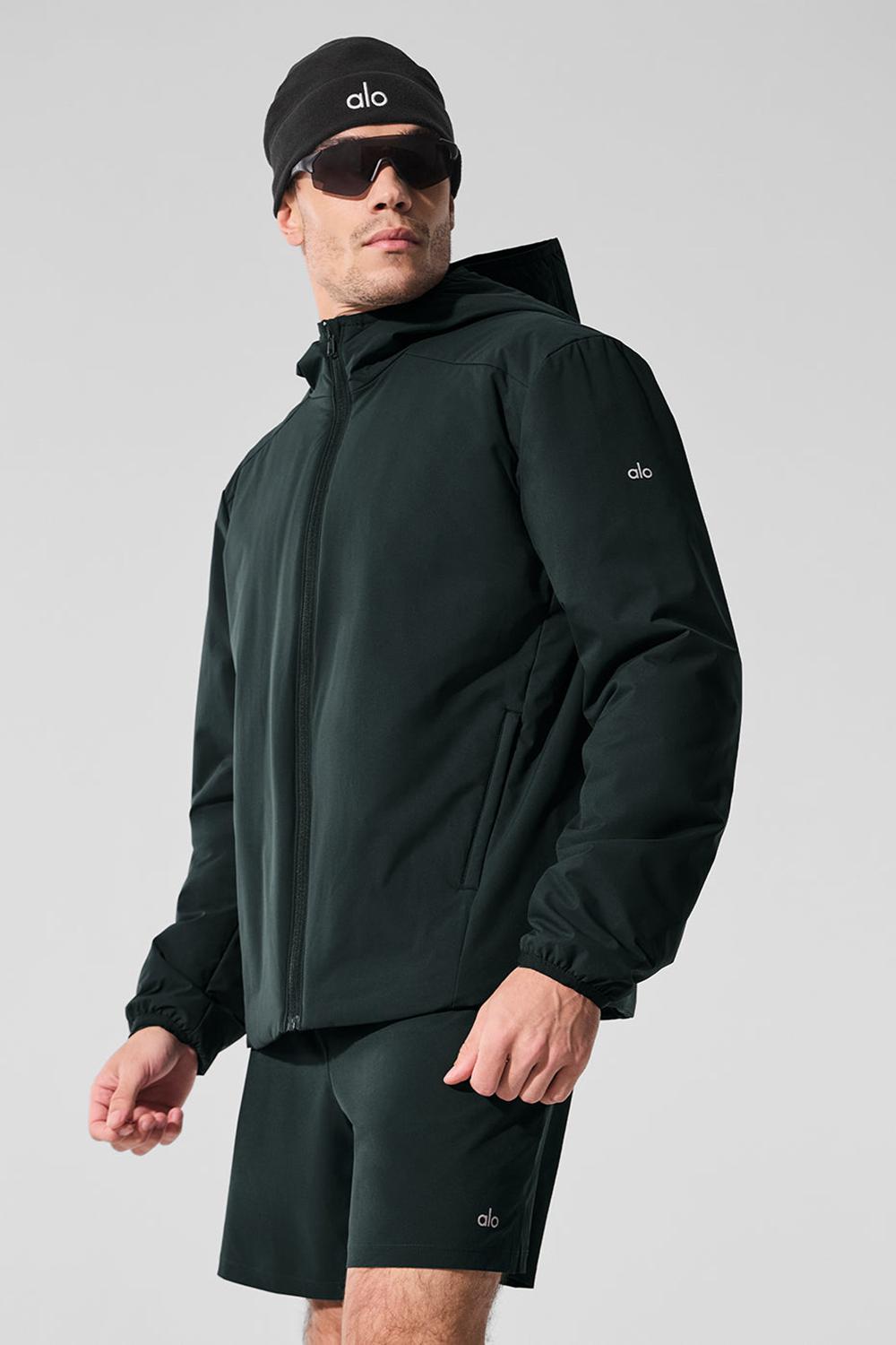 Alo Yoga Elemental Full-Zip Uomo Giacca Verdi | Italia  JCS-405867