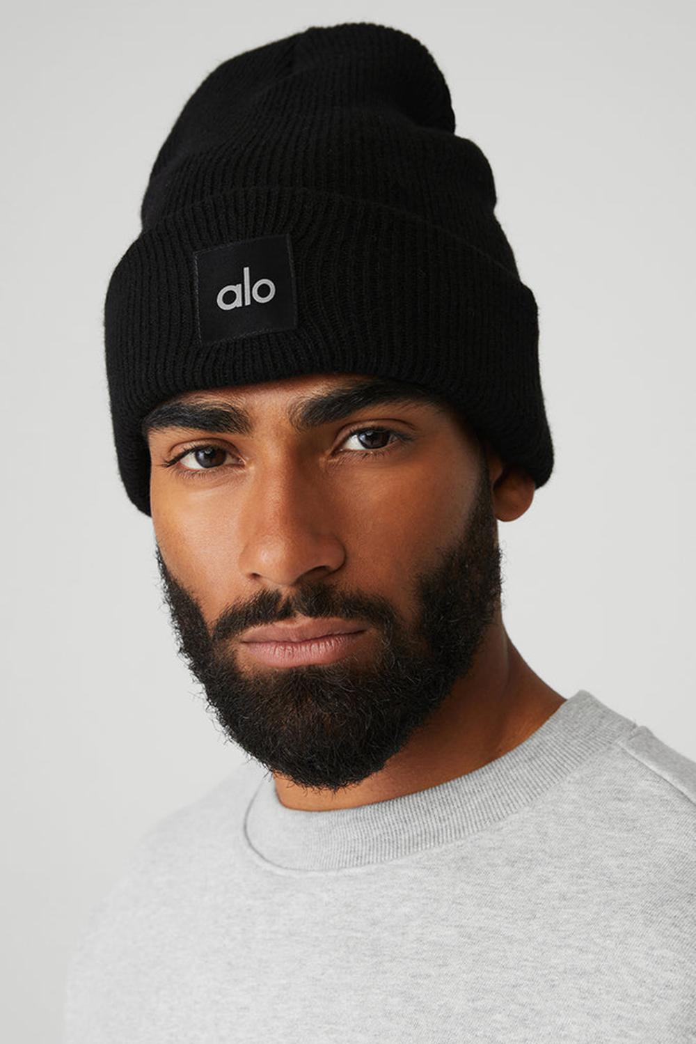 Alo Yoga Everyday Uomo Berretto Nere | Italia  HLX-283460