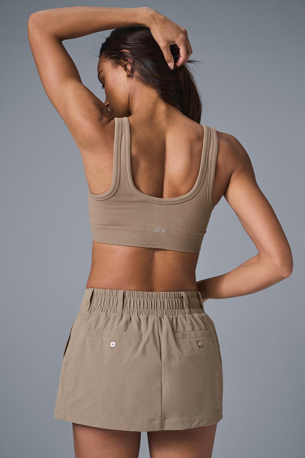 Alo Yoga Fan Club Mini Donna Gonna Gravel | Italia  NCL-406935