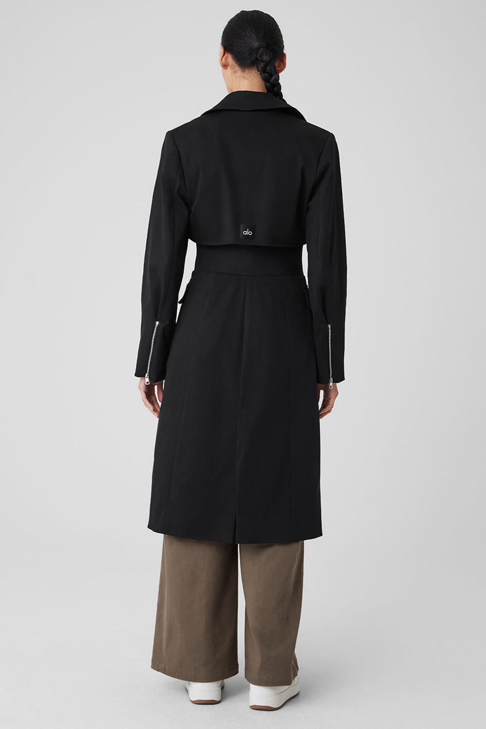 Alo Yoga Formation Donna Trench Nere | Italia  NFE-716509