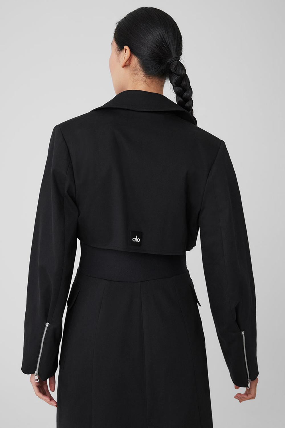 Alo Yoga Formation Donna Trench Nere | Italia  NFE-716509