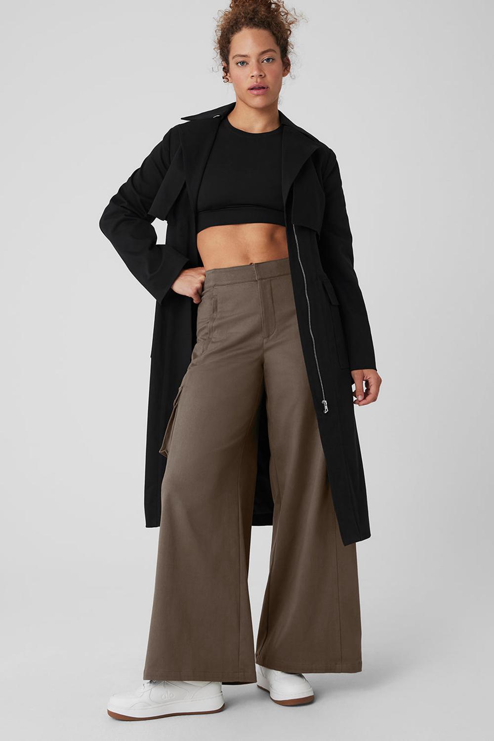 Alo Yoga Formation Donna Trench Nere | Italia  NFE-716509