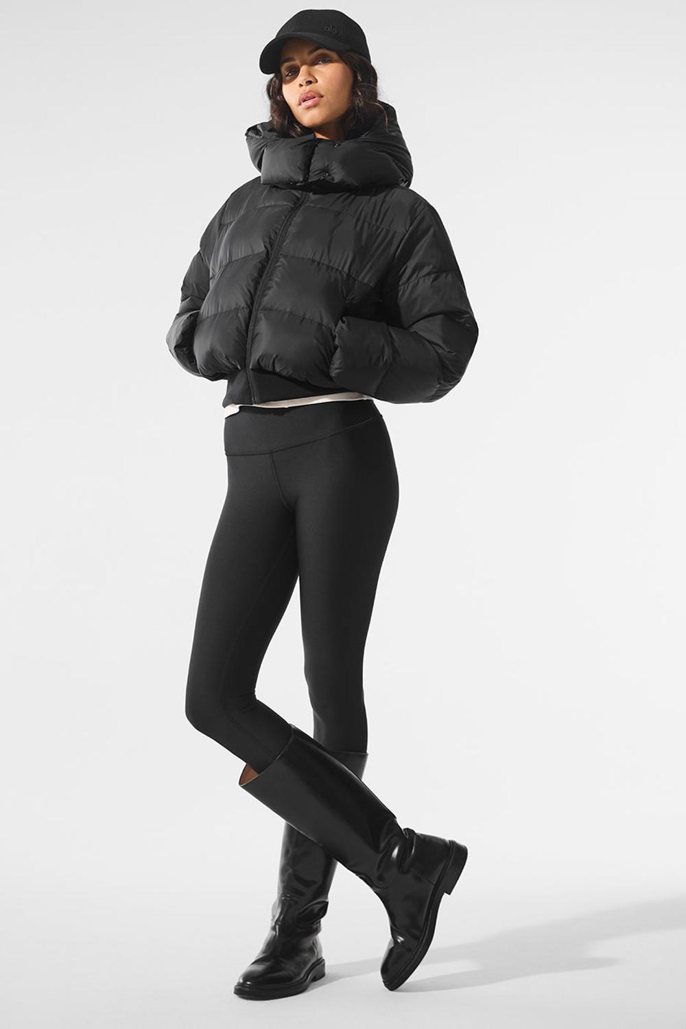 Alo Yoga Foxy Donna Giacca Nere | Italia  FQG-518349