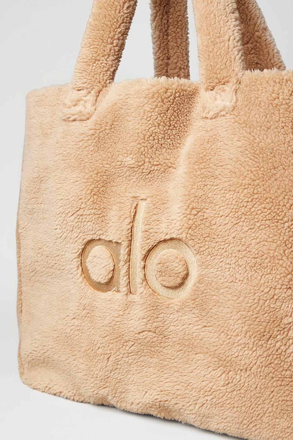 Alo Yoga Foxy Sherpa Donna Tote Camel | Italia  CNI-467831
