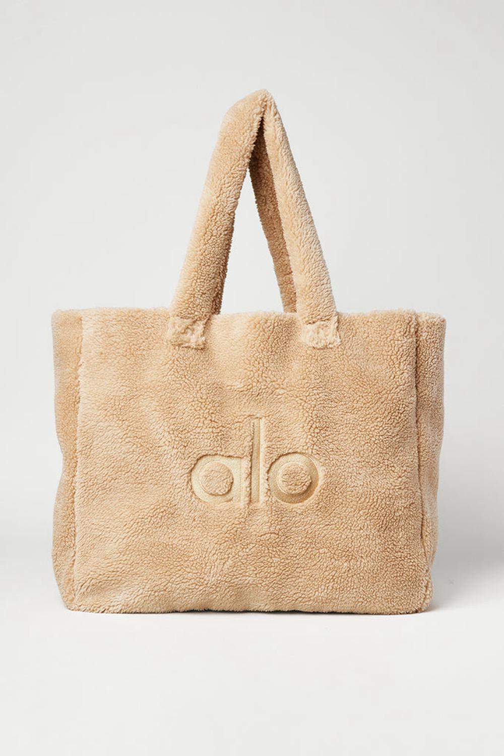 Alo Yoga Foxy Sherpa Donna Tote Camel | Italia  CNI-467831