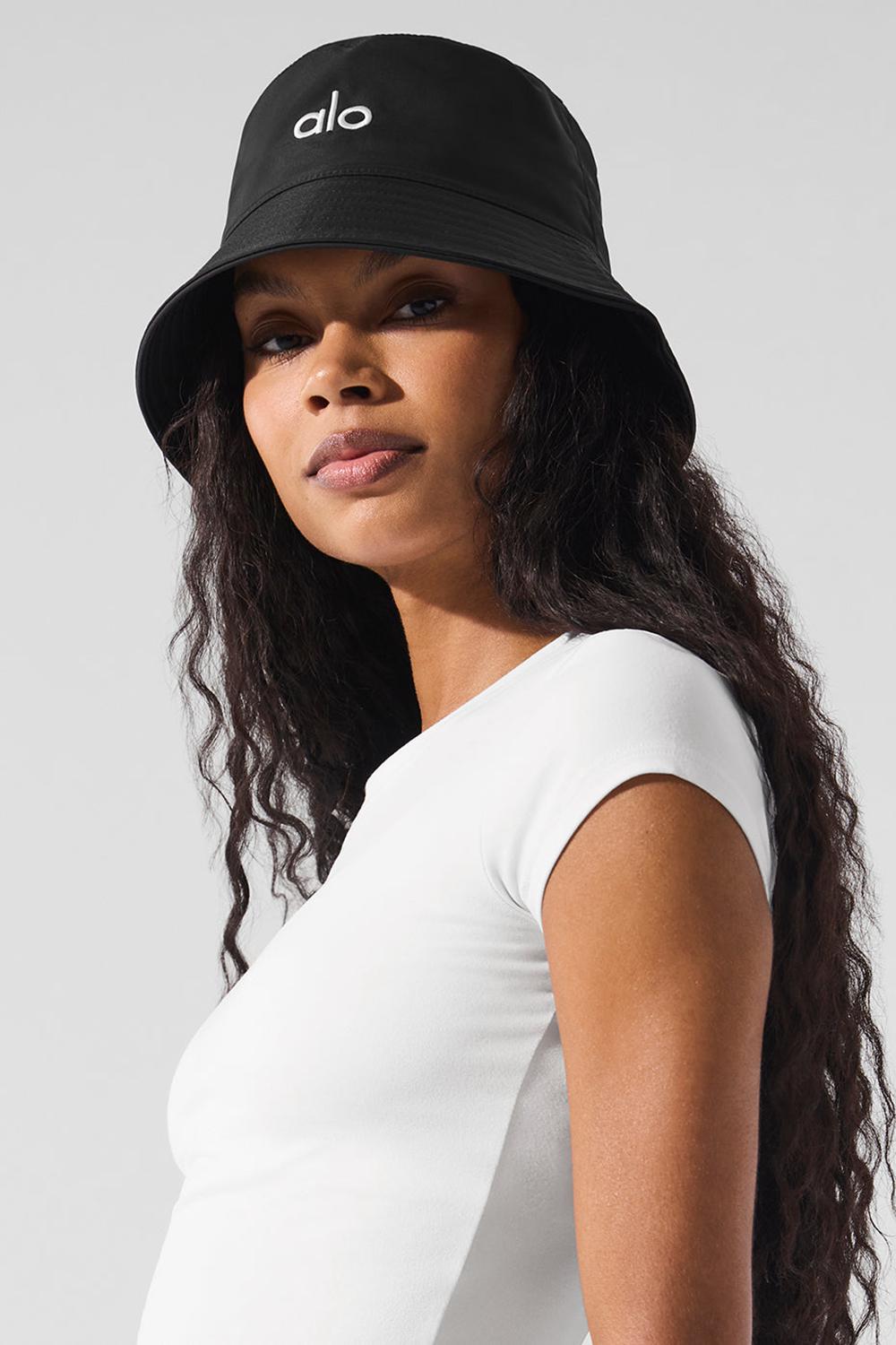 Alo Yoga Fundamental Donna Bucket Hat Nere | Italia  NUZ-492560
