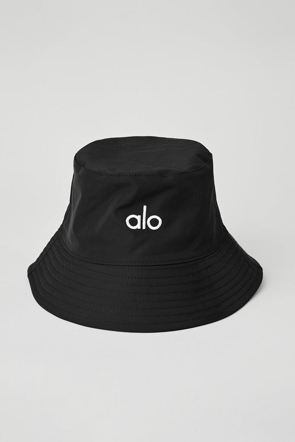 Alo Yoga Fundamental Uomo Bucket Hat Nere | Italia  NIG-780359