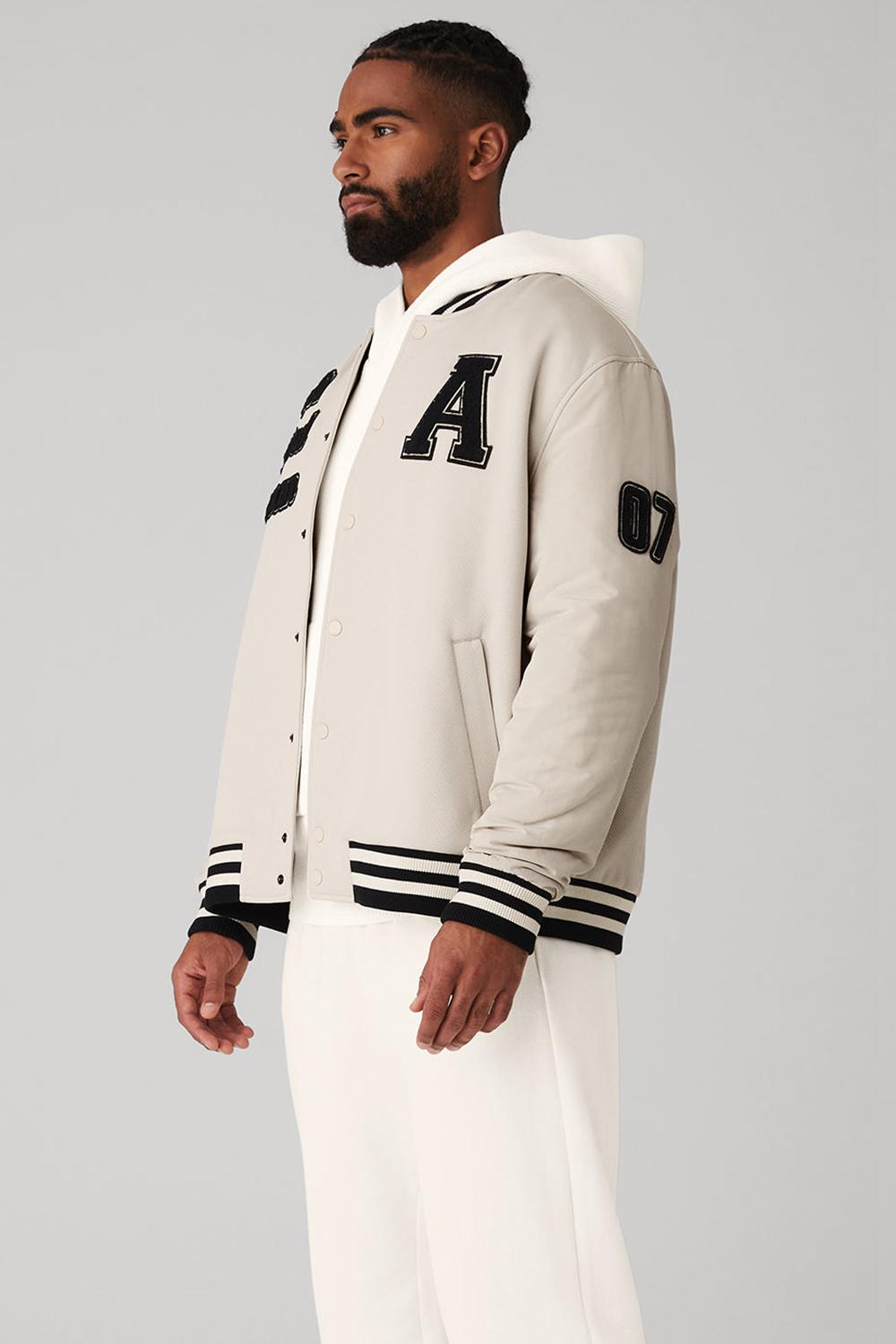 Alo Yoga G.O.A.T Uomo Giacca Bone | Italia  FAT-736908