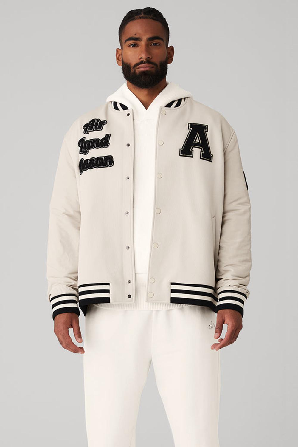Alo Yoga G.O.A.T Uomo Giacca Bone | Italia  FAT-736908