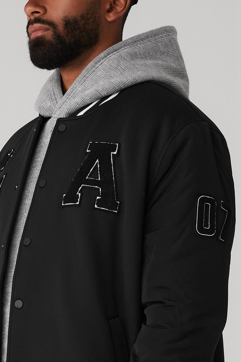 Alo Yoga G.O.A.T Uomo Giacca Nere | Italia  GRJ-618234