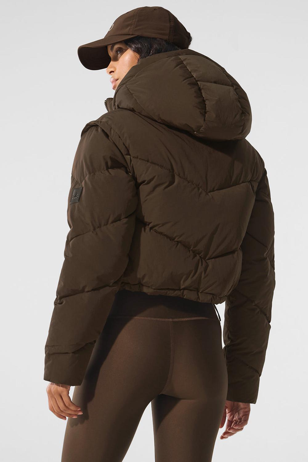 Alo Yoga Glacier Donna Giacca Puffer Espresso | Italia  NZY-346709