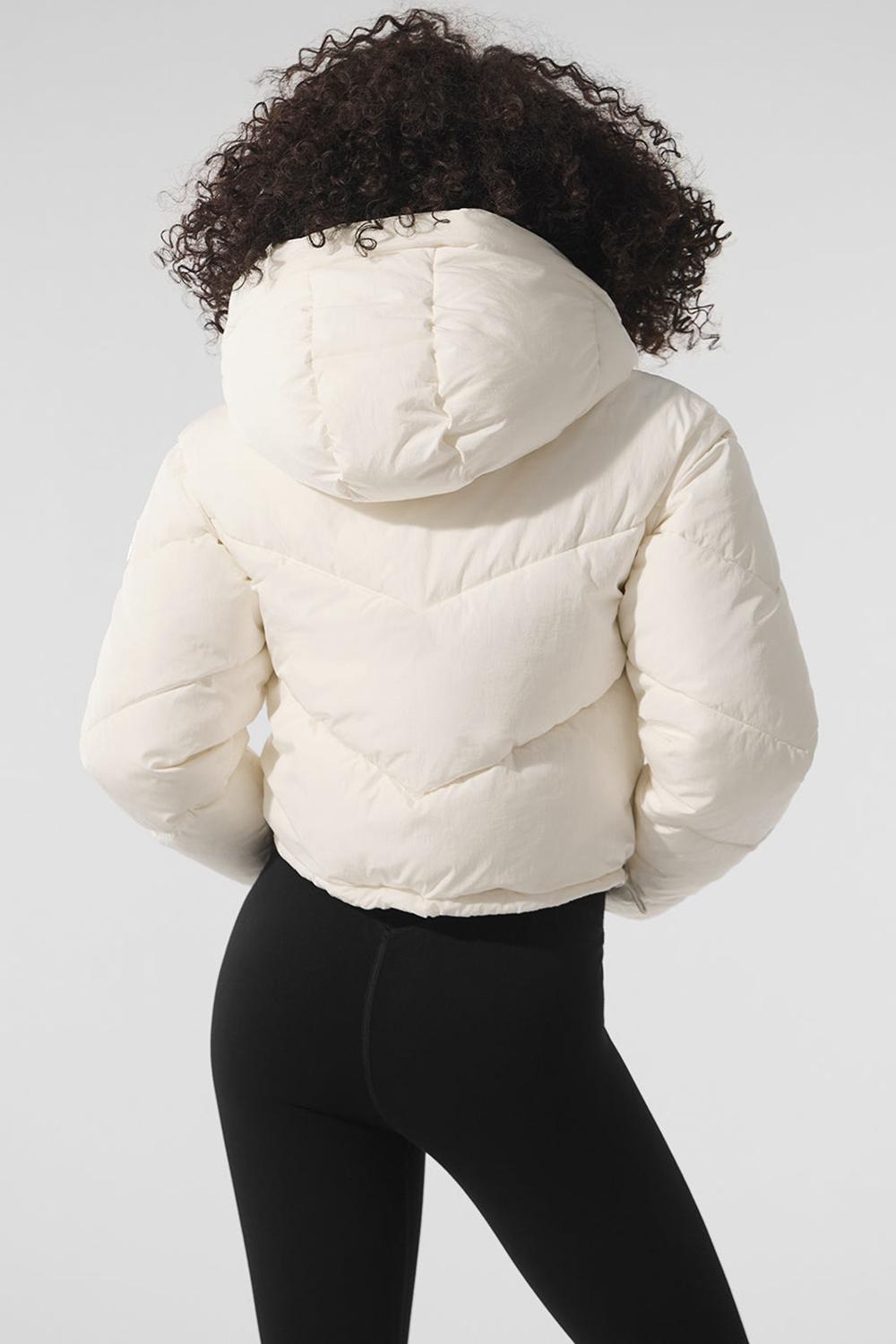 Alo Yoga Glacier Donna Giacca Puffer Ivory | Italia  MAK-206379
