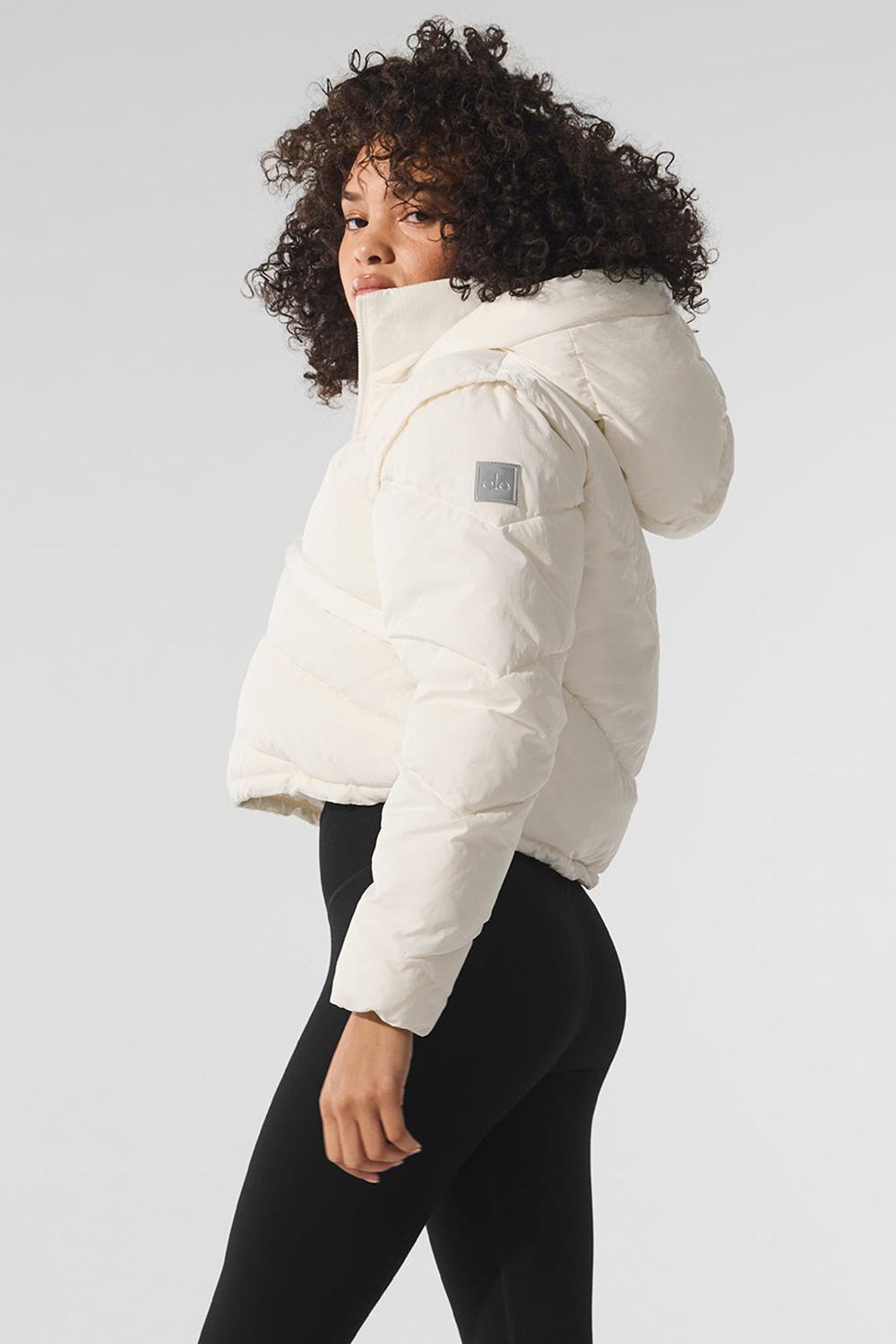 Alo Yoga Glacier Donna Giacca Puffer Ivory | Italia  MAK-206379