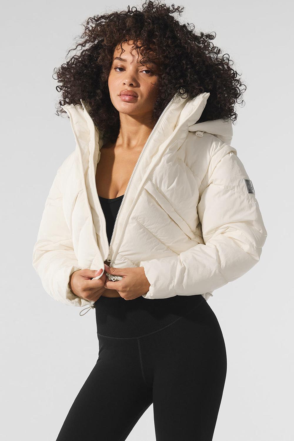 Alo Yoga Glacier Donna Giacca Puffer Ivory | Italia  MAK-206379